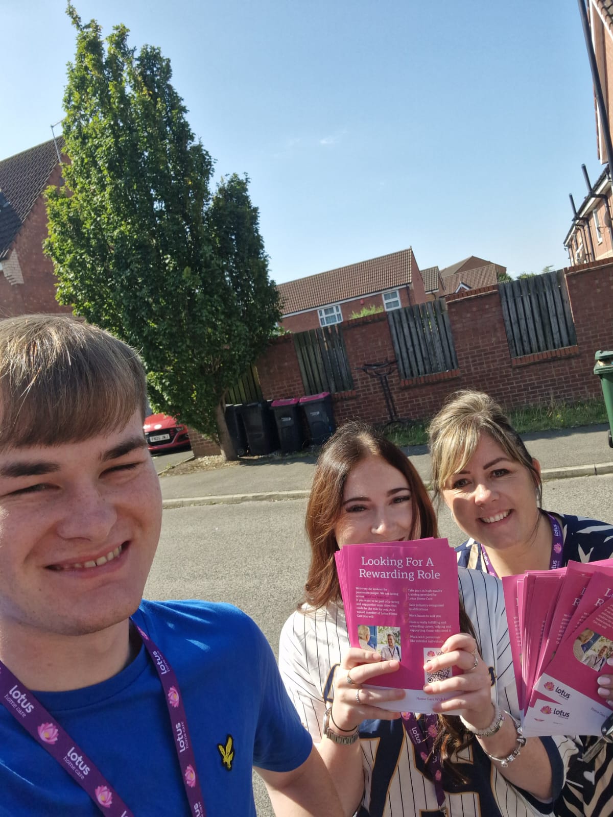 Out and About in the Community – Recruiting New Care Workers