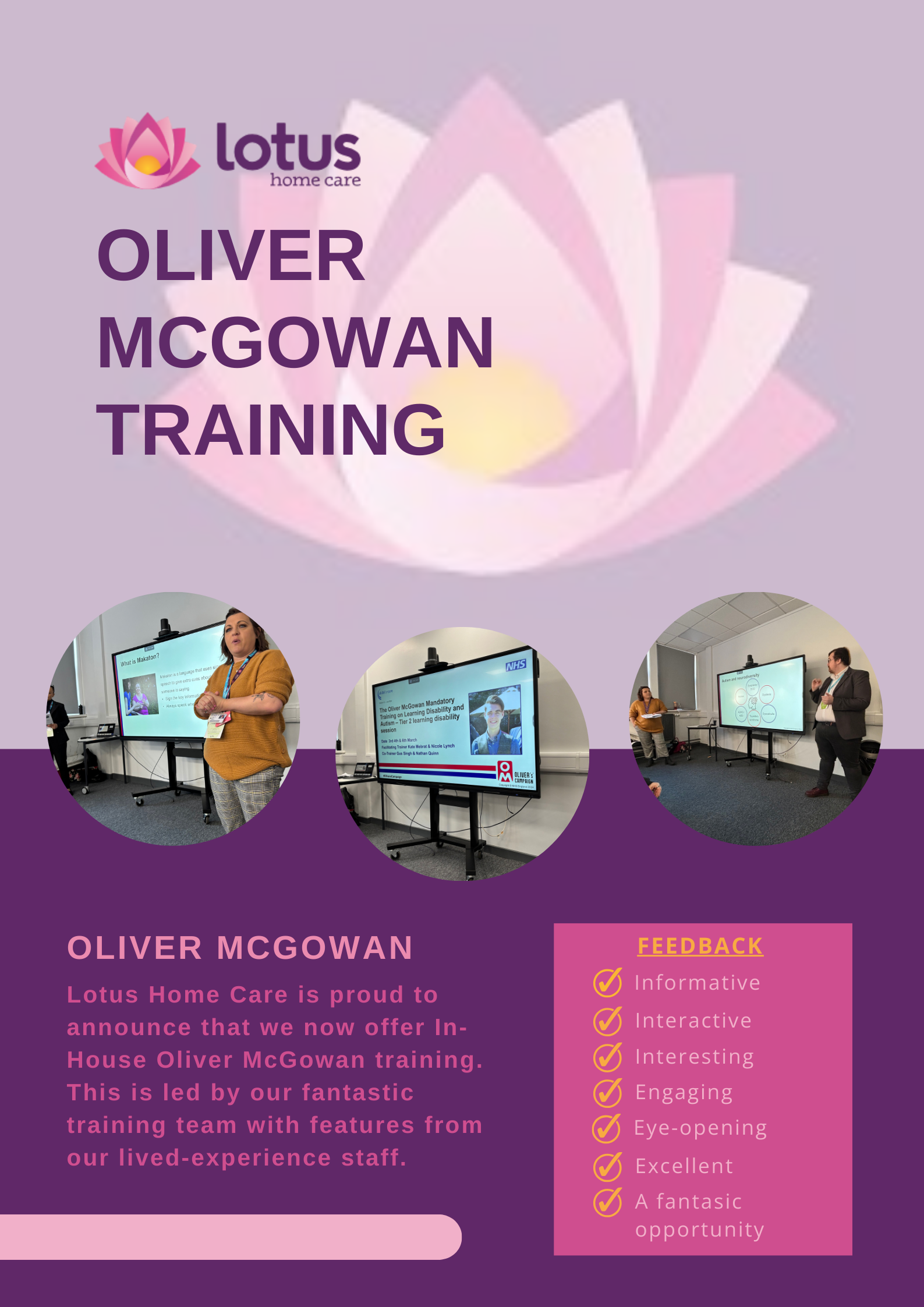 Tier 2 Oliver McGowan Training!